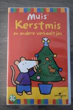 VHS muis kerstmis, Cd's en Dvd's, VHS | Kinderen en Jeugd, Tekenfilm, Kinderprogramma's en -films, Ophalen of Verzenden, Zo goed als nieuw
