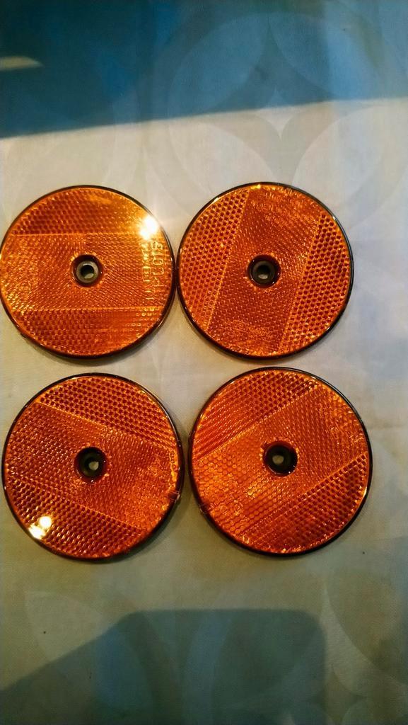 nieuwe old stock ULO reflectors Honda Camino, Px, Wallaro, Fietsen en Brommers, Brommeronderdelen | Oldtimers, Nieuw, Ophalen of Verzenden