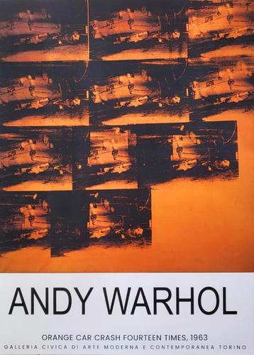Andy Warhol - Orange Car Crash - 1963 beschikbaar voor biedingen