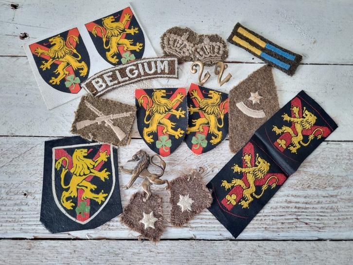 2nd Belgian Fusilier Brigade 'Yser' Insigne Lot, Collections, Objets militaires | Seconde Guerre mondiale, Armée de terre, Enlèvement ou Envoi