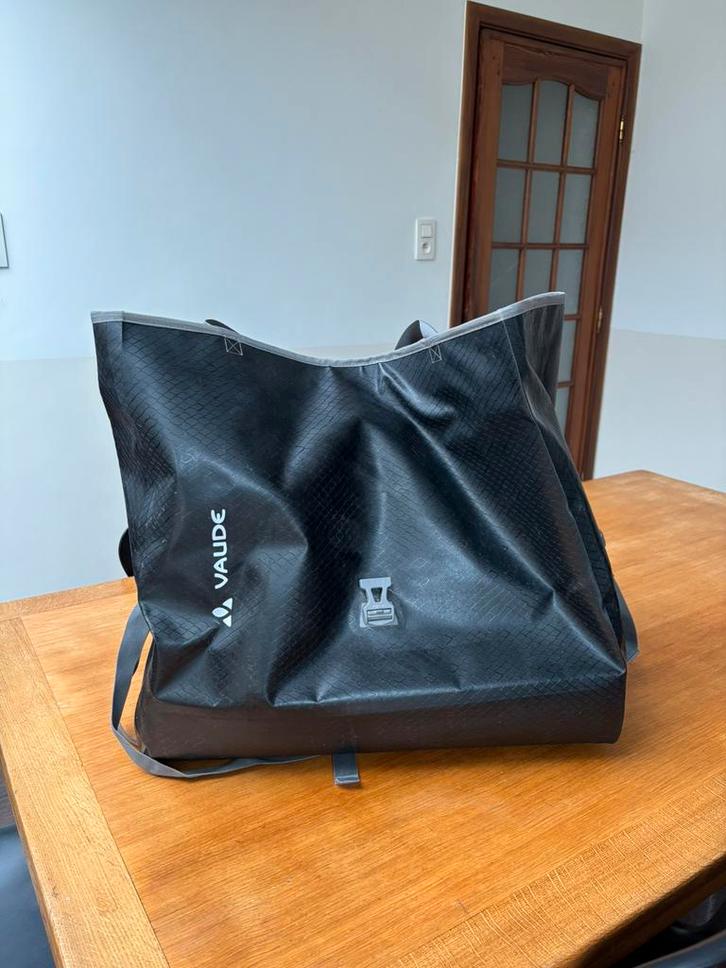 Vaude Top Case Fietstas Black, Vélos & Vélomoteurs, Accessoires vélo | Sacoches, Comme neuf, Enlèvement