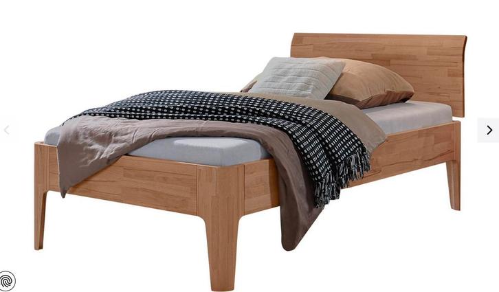 Deux lits Hasena en hêtre massif + matelas Beka  Neufs !, Maison & Meubles, Chambre à coucher | Lits, Neuf, 100 cm, 210 cm, Bois