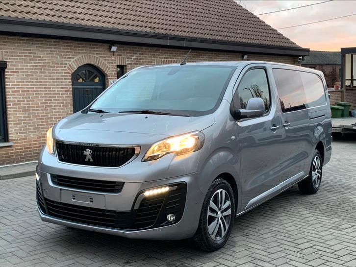 Peugeot Expert Dubbel cabine 2.0hdi 2021, Auto's, Bestelwagens en Lichte vracht, Bedrijf, Te koop, ABS, Achteruitrijcamera, Adaptieve lichten