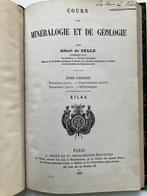 Cours de Minéralogie et de Géologie: ATLAS - Albert de Selle, Boeken, Ophalen