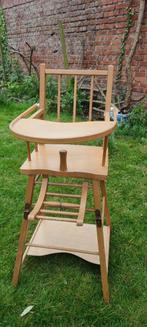 Chaise ancienne pour enfant en bois à deux positions avec ta, Enfants & Bébés, Chaises pour enfants, Comme neuf, Enlèvement ou Envoi