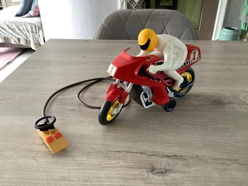 Joustra vintage moto racer op afstandsbediening, Verzamelen, Speelgoed, Gebruikt, Ophalen of Verzenden