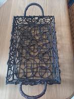 Ijzer en wilgentakken plateau 34cm op 23cm, Ophalen of Verzenden