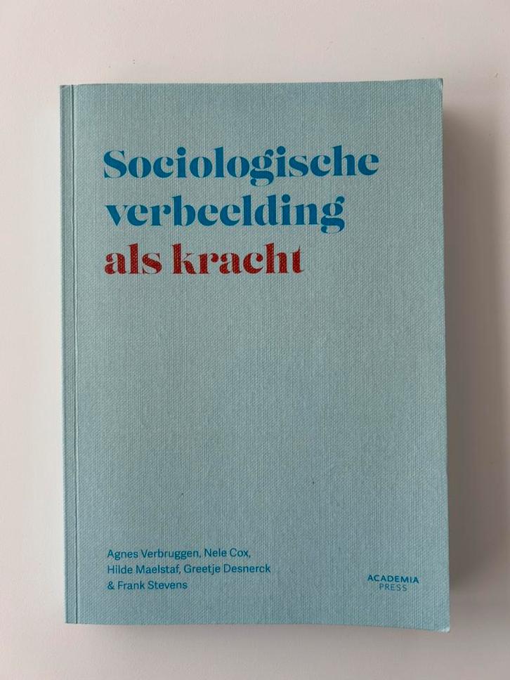 Agnes Verbruggen Sociologische verbeelding als kracht NIEUW, Boeken, Wetenschap, Nieuw, Ophalen