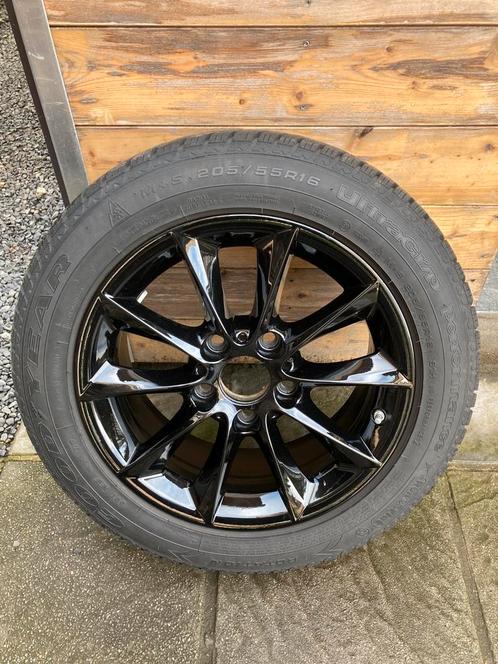 BMW velgen met winterbanden, Auto-onderdelen, Banden en Velgen, Banden en Velgen, Winterbanden, 16 inch, 205 mm, Personenwagen