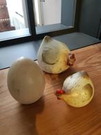 Poule  et oeuf pour decorations  ., Enlèvement, Comme neuf