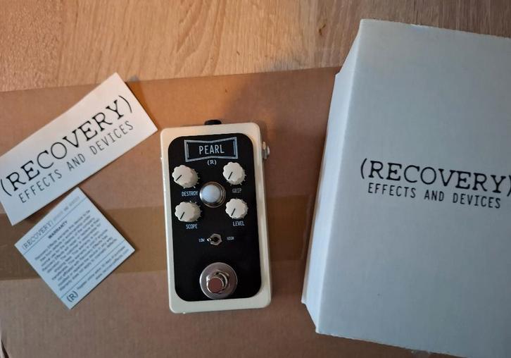 Recovery Effects PEARL PEDAL (Heavy Low-End Vintage Fuzz), Musique & Instruments, Effets, Neuf, Distortion, Overdrive ou Fuzz