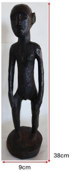 statuette bois sculpture africaine congo, Antiquités & Art, Art | Sculptures & Bois, Enlèvement ou Envoi