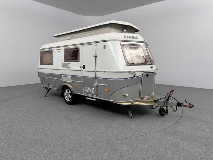 Eriba Touring Troll 540 GT Voortent Fietsendrager, Caravans en Kamperen, Caravans, tot en met 3, Overige, Eriba, 5 tot 6 meter