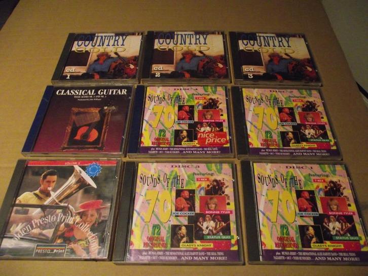 CD's varia genres 1,5 tot 3,00, CD & DVD, CD | Pop, Utilisé, 1960 à 1980, Enlèvement ou Envoi