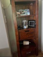 2 Colonnes de rangement en bois, Enlèvement, Comme neuf