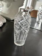 Vase soliflore cristal et argent Val Saint Lambert, Ophalen of Verzenden