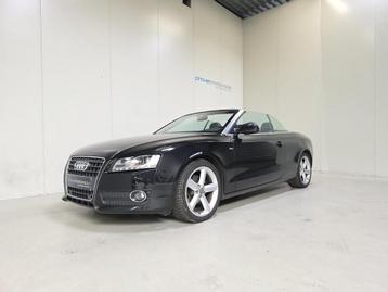 Audi A5 Cabrio 2.0 TDI - GPS - Airco - Goede Staat! 1Ste Ei beschikbaar voor biedingen