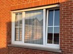 Witte pvc ramen dubbelglas, Ophalen, Zo goed als nieuw, Gevelraam of Ruit, Dubbelglas