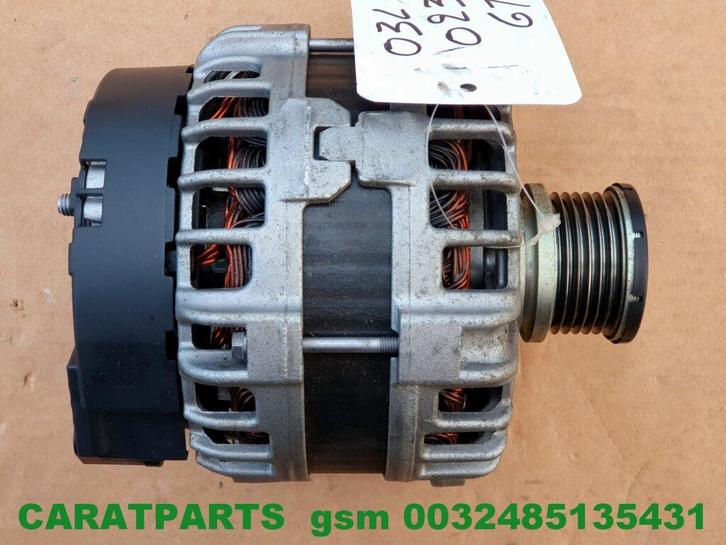 03l903023m sharan dynamo arteon alternator golf a3 180A ..., Auto-onderdelen, Motor en Toebehoren, Audi, Renault, Seat, Volkswagen