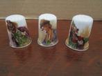 3 vingerhoedjes clown, Ophalen of Verzenden, Nieuw, Porselein