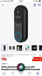 Zedar camera deurbel, Ophalen of Verzenden, Terugspreekfunctie, Gebruikt, Draadloos
