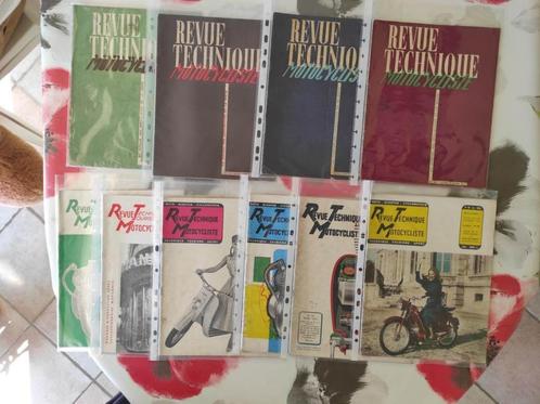 Lot 10 Motorcycle Technical Review (1948-1958) in het Frans., Motoren, Handleidingen en Instructieboekjes, Verzenden