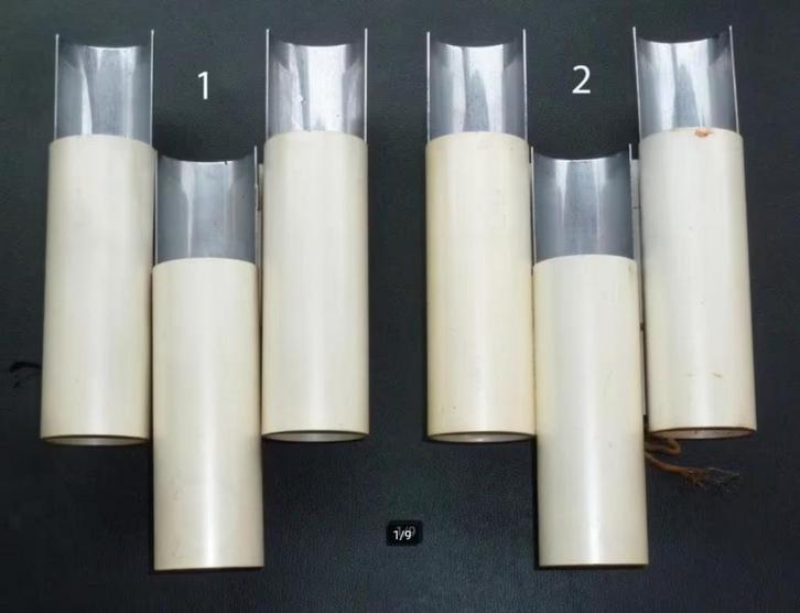 2 STILNOVO wandlampen — Italiaans design uit de jaren 60/70., Huis en Inrichting, Lampen | Wandlampen, Gebruikt, Metaal, Ophalen