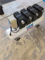Compresseur HBM 120l Silencieux, Bricolage & Construction, Compresseurs, Enlèvement, Comme neuf