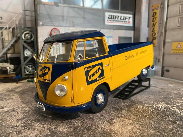1:18 Volkswagen T1 pick up - nieuw in doos, Hobby en Vrije tijd, Modelauto's | 1:18, Zo goed als nieuw, Auto, Solido, Ophalen of Verzenden