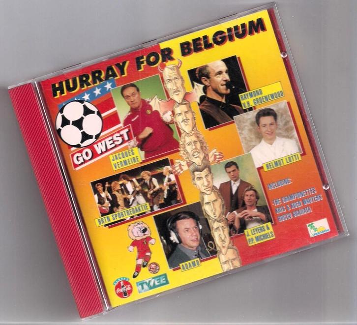 Hurray For Belgium CD Belpop Clouseau Adamo Raymond van het, Cd's en Dvd's, Cd's | Nederlandstalig, Zo goed als nieuw, Pop, Ophalen of Verzenden