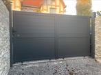 Nouveau portail coulissant aluminium de 3m50 x H 2m, Enlèvement, Porte coulissante, Aluminium