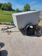 Gesloten aluminium aanhangwagen, Ophalen