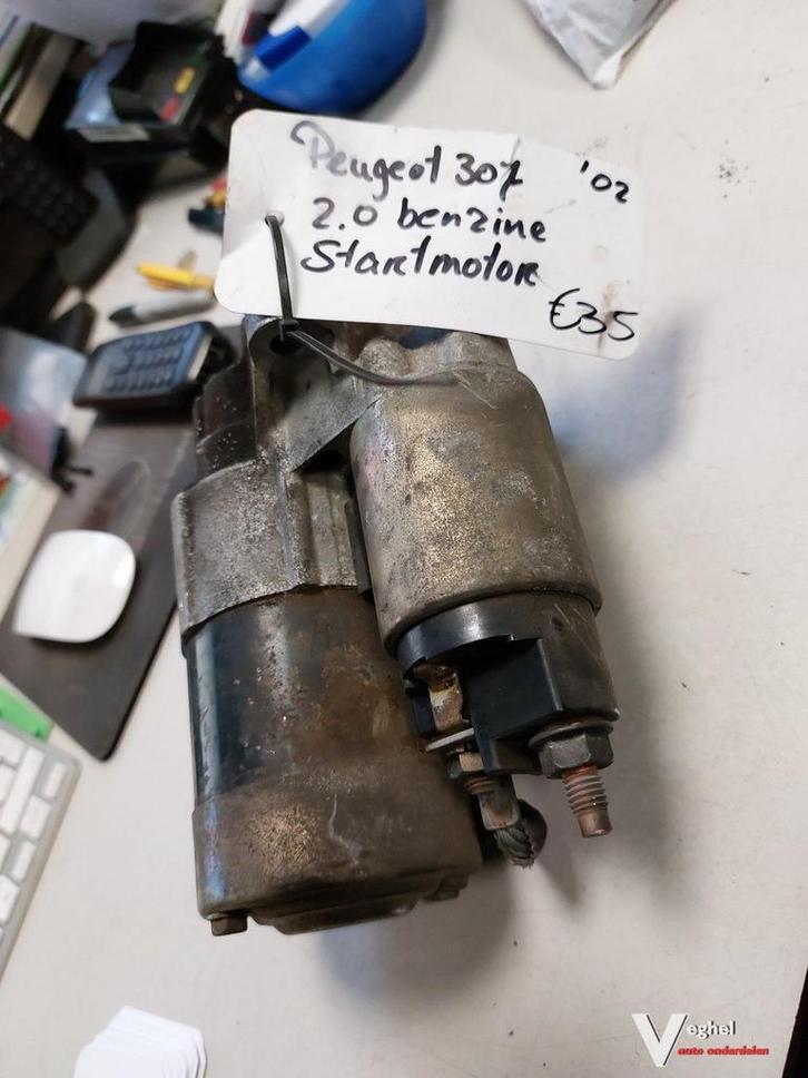 Peugeot 307 2.0B startmotor '02, Autos : Pièces & Accessoires, Moteurs & Accessoires, Utilisé, Enlèvement ou Envoi