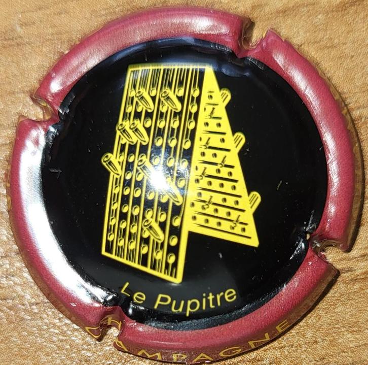 Capsule Champagne de VIGNERONS noir & bordeaux nr.727g+, Collections, Vins, Neuf, Champagne, France, Enlèvement ou Envoi