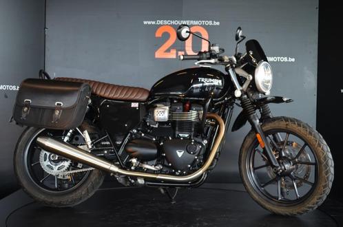 Triumph Street Twin - Scrambler uitvoering VERKOCHT, Motoren, Motoren | Triumph, Bedrijf, Naked bike, meer dan 35 kW, 2 cilinders