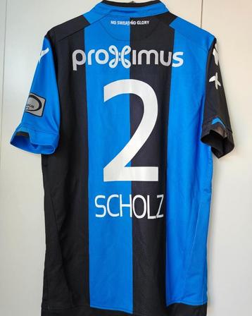 Alexander Scholz - Club Brugge - Matchworn  beschikbaar voor biedingen