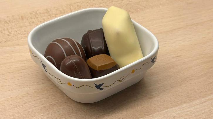 Sabena Porselein 2 Kommetjes René Magritte L'Oiseau de Ciel, Antiek en Kunst, Kunst | Litho's en Zeefdrukken, Ophalen of Verzenden