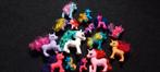 15 my little pony's in handig rugzakje, Kinderen en Baby's, Speelgoed | My Little Pony, Ophalen of Verzenden