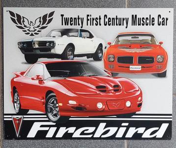 Firebird auto's muurplaat  beschikbaar voor biedingen
