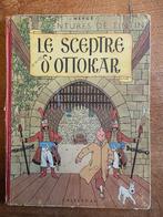 Tintin - Le Sceptre d'Ottokar – Dos rouge - Le Fouillis Gx, Boeken, Eén stripboek, Hergé, Ophalen, Gelezen
