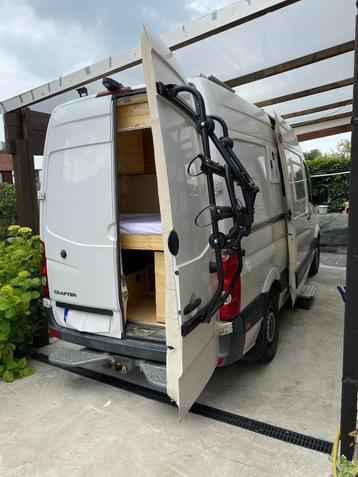 van aménagé sur Vw Crafter, 6 à 7 mètres, Caméra de recul, Volkswagen, Intégral