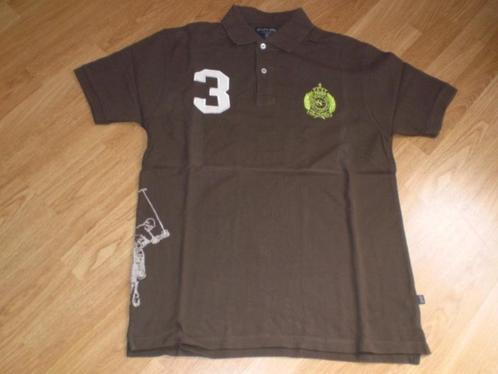 Bruin polo shirt Scapa 2x gedragen met kleine schade (S), Kleding | Heren, Polo's, Zo goed als nieuw, Maat 46 (S) of kleiner, Bruin