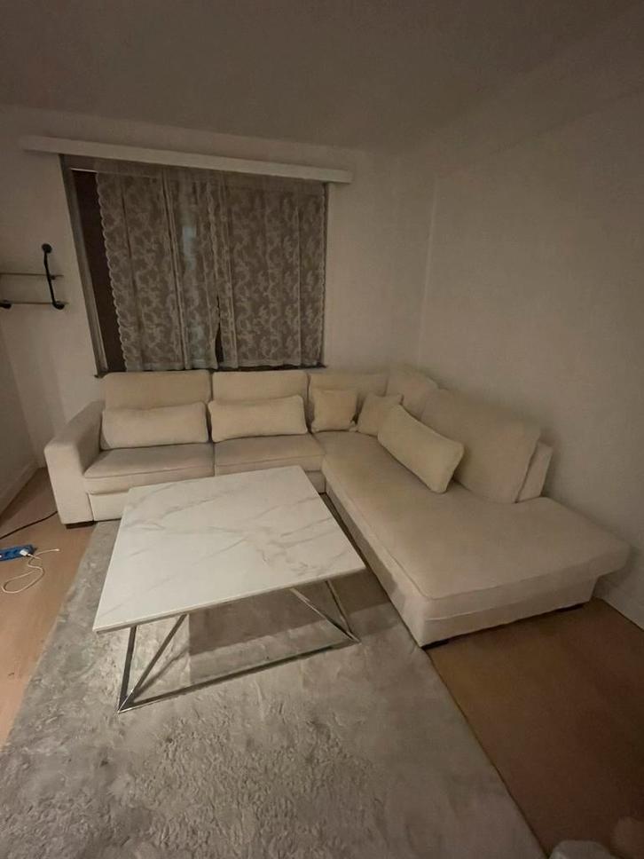 ️ Magnifique salon d’angle, Huis en Inrichting, Zetels | Complete zithoeken, Zo goed als nieuw, Metaal, Ophalen