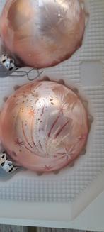 4 prachtige vintage kerstballen., Diversen, Kerst, Ophalen of Verzenden, Zo goed als nieuw