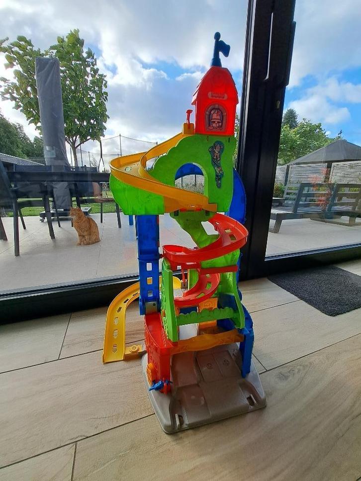 Autobaan Fisher-Price, Kinderen en Baby's, Speelgoed | Racebanen, Gebruikt, Racebaan, Handmatig, Overige merken, Ophalen