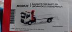 AMBULANCE DE VOITURE H0LK 1128 AVEC GRUE EN KIT 1/87, Enlèvement ou Envoi, Neuf, Bus ou Camion, Herpa