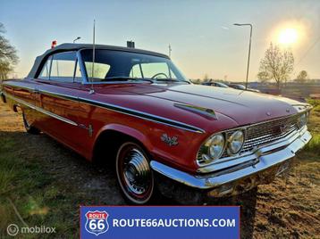 Ford Galaxie 500 Cabriolet 1963 | Route 66 Auctions beschikbaar voor biedingen
