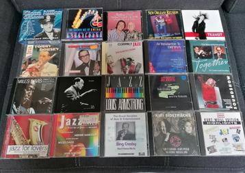 Jazz collectie - 20 jazz cd's beschikbaar voor biedingen