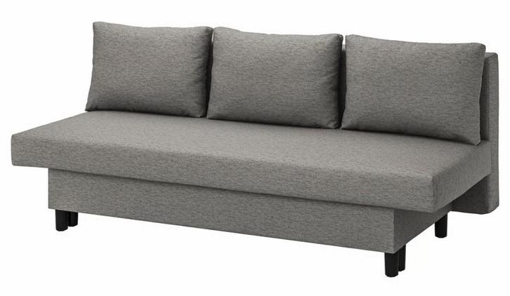 Slaapzetel, Huis en Inrichting, Slaapkamer | Slaapbanken, Zo goed als nieuw, Grijs, Ophalen