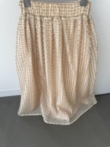 Beige rok maat 34 van Selected, in perfecte staat! 1 keer ge beschikbaar voor biedingen